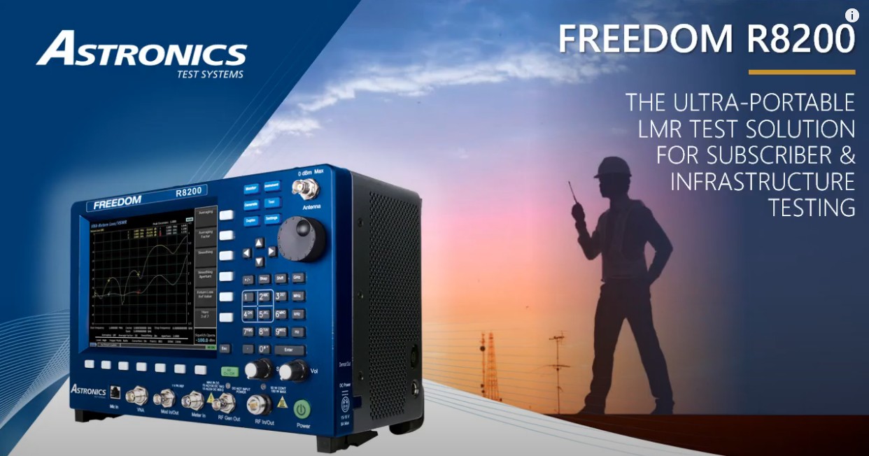 Freedom R8200 Product Info Astronics Test Systems
