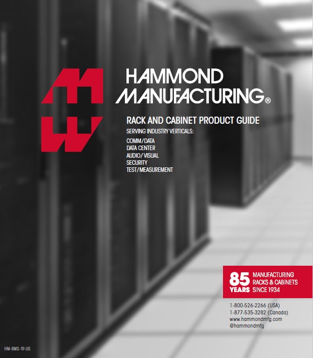 Hammond Manufacturing Rack And Cabinet Guide Cover