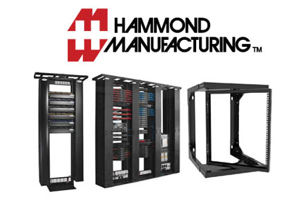 Racks y gabinetes de Hammond Manufacturing