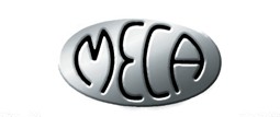 Logotipo de piezas de radiofrecuencia MECA Electronics
