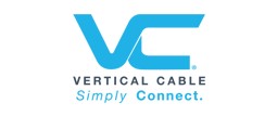 logotipo de cable verticale
